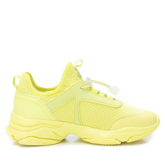 Women's Sneakers By XTI, 14101203 Yellow