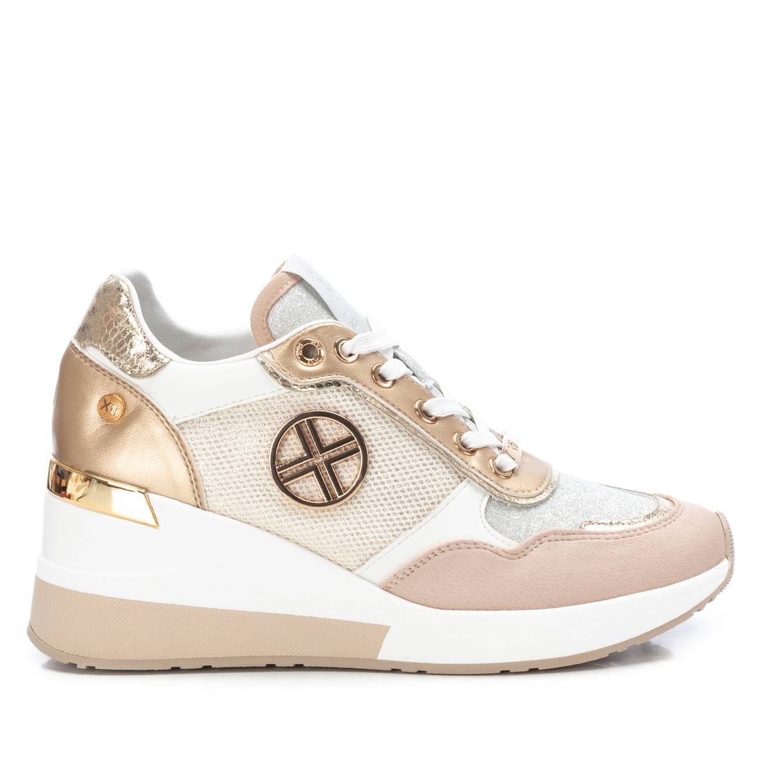 Women's Wedge Sneakers 14111603 Gold