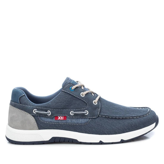 Men's Boat Shoes Traditions By Xti-141321-Navy