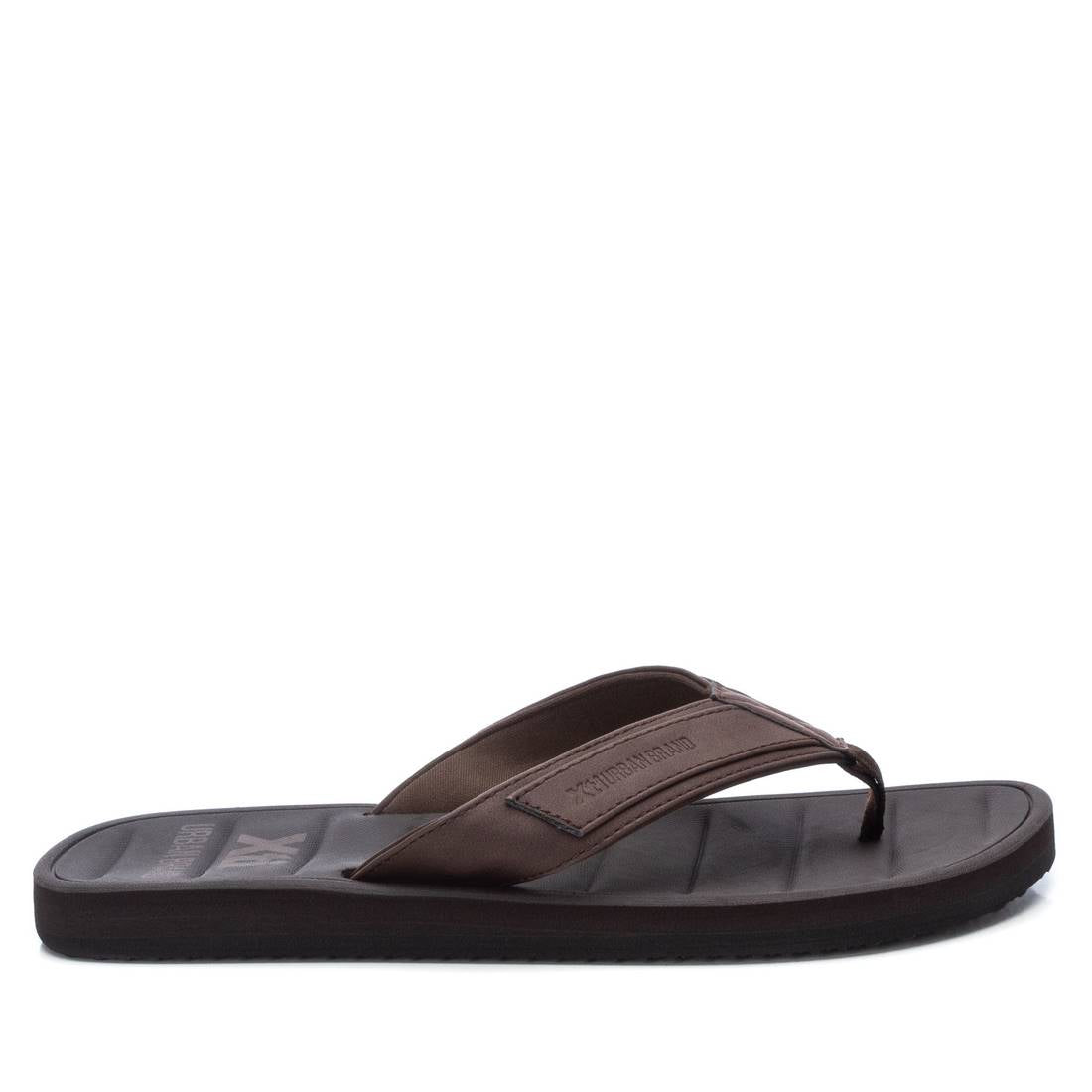 Men's Flip Flops By Xti-141422-Brown