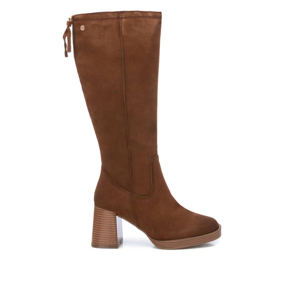 Women's Suede Boots By XTI 161217 Camel