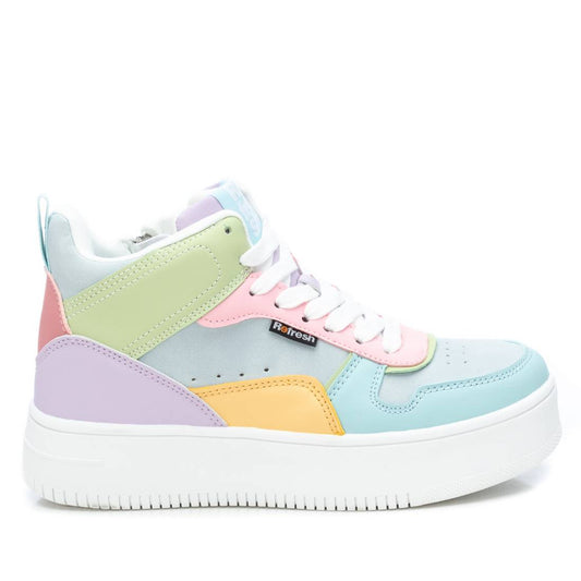 Women's High-Top Sneakers By XTI_170476_Multicolor