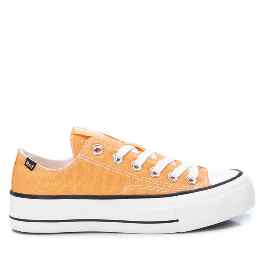 Women's Canvas Sneakers By XTI_170500_Orange