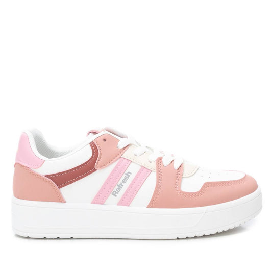 Women's Casual Sneakers By XTI, 17051203 Pink