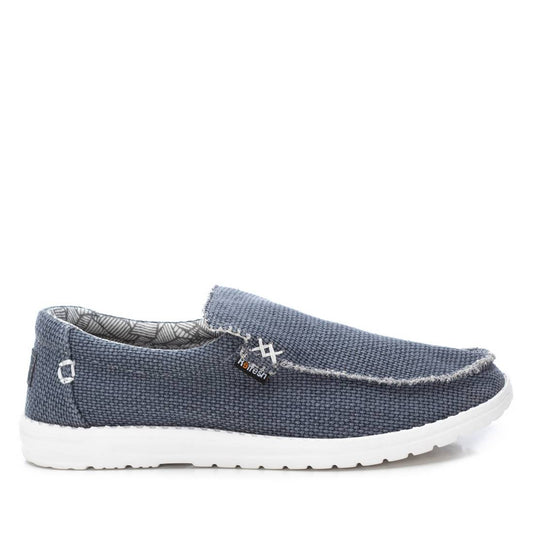 Men's Canvas Loafers Randy By Xti-170628-Navy