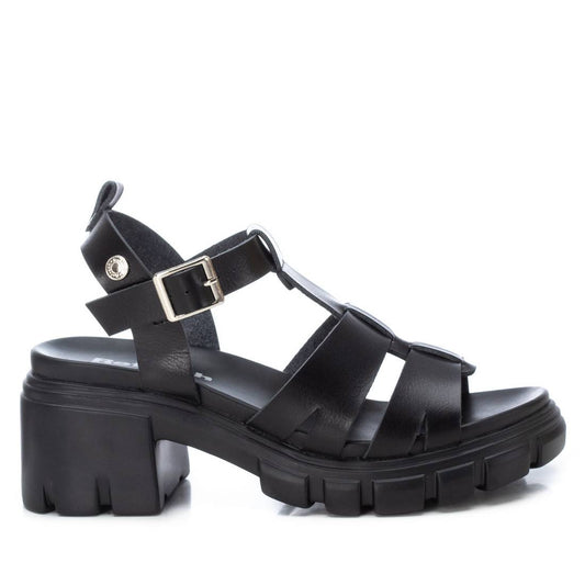 Women's Combat Sandals By XTI, 17065201 Black