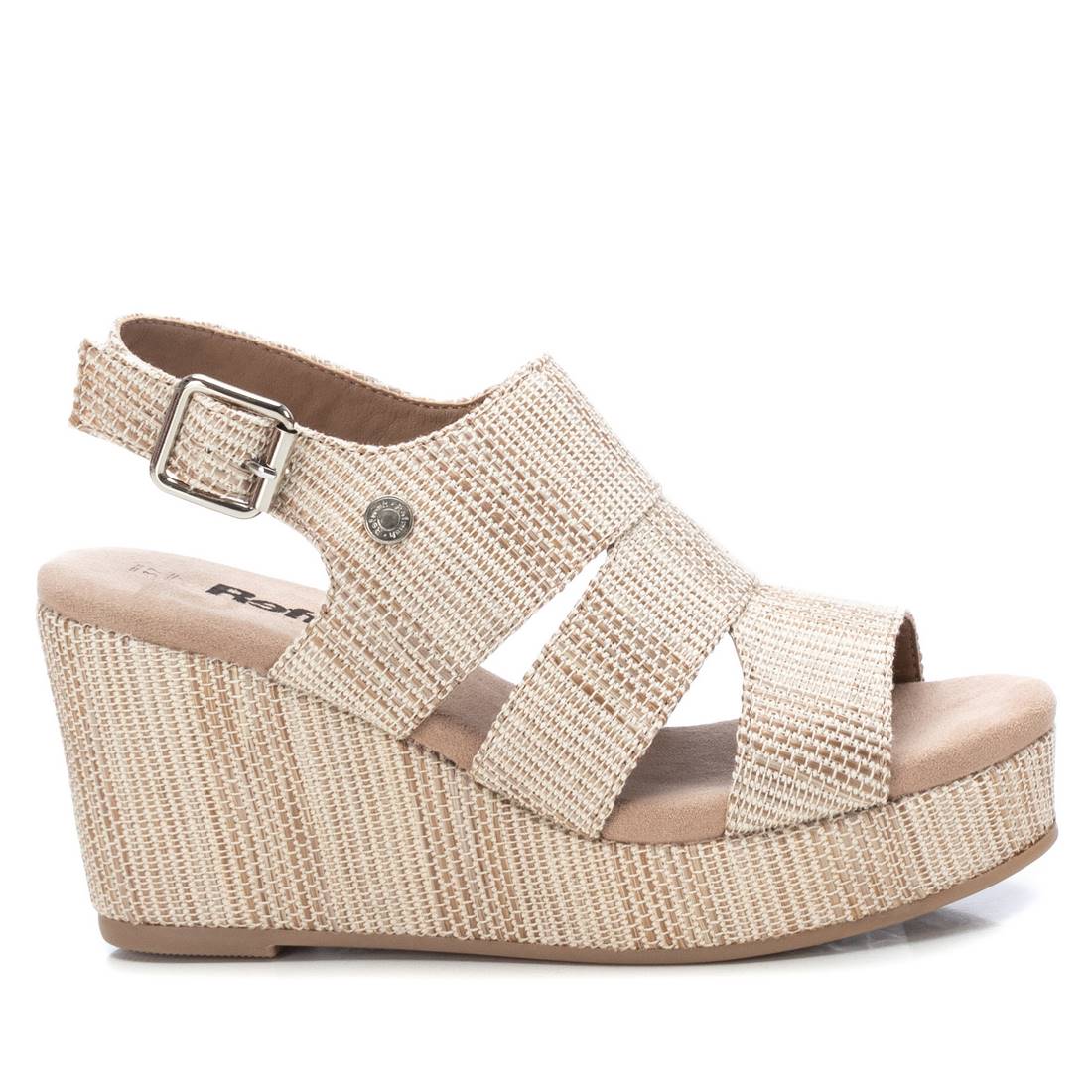 Women's Wedge Sandals BR By XTI, 17076203 Beige