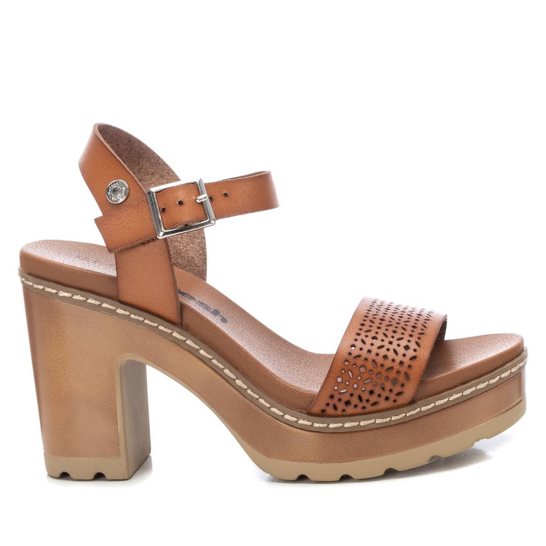 Women's Casual Heeled Platform Sandals By XTI 170777