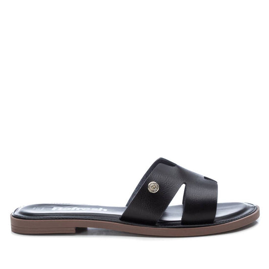 Women's Flat Sandals By XTI_170796_Black