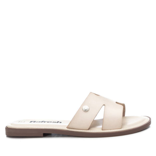 Women's Flat Sandals By XTI_170796_Light Beige