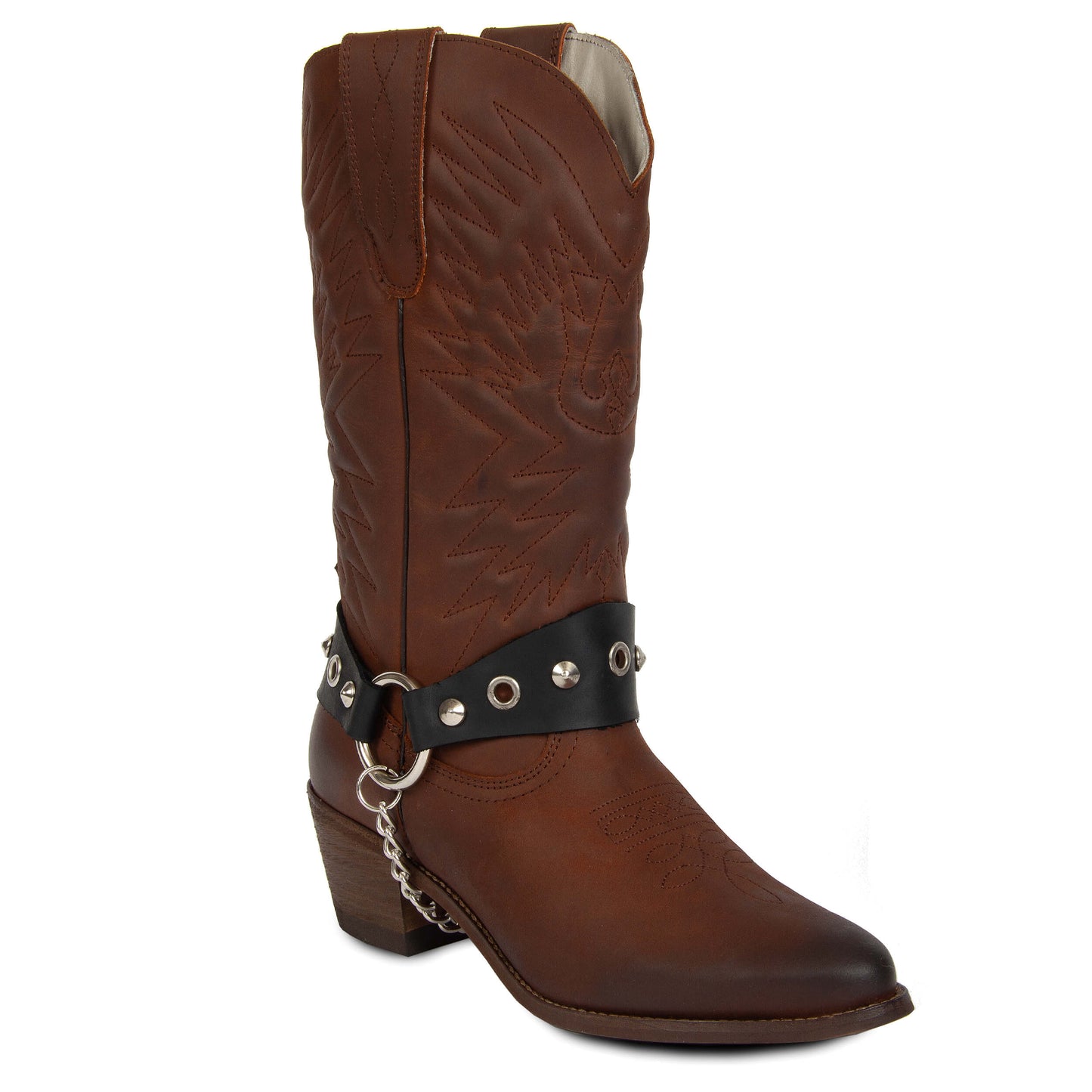 Cowboy Leather Boots By URBNKICKS