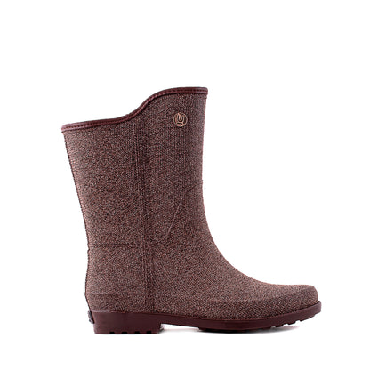 Women's Fabric Touch Rain Boots By Ulan 4290