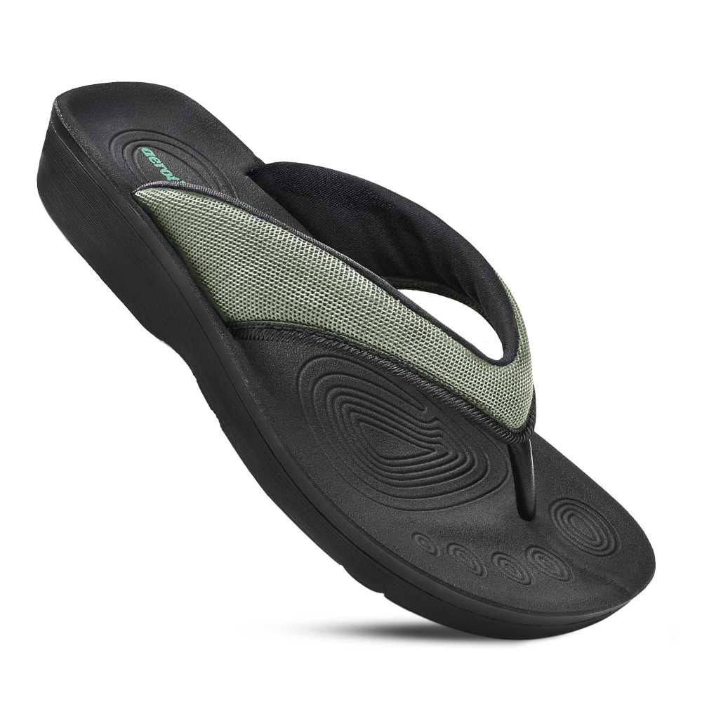 Women's Sandals Strait Green