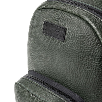 leather backpack