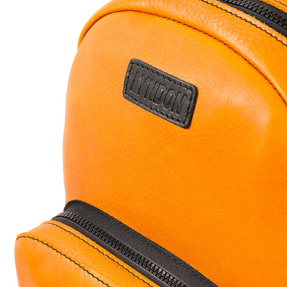 leather backpack