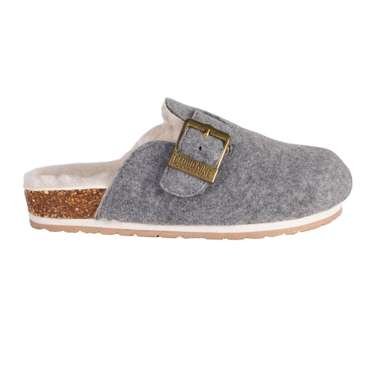 Cloud Nine Sheepskin Ladies Shirley Scuff 2   Indoor/Outdoor Clog