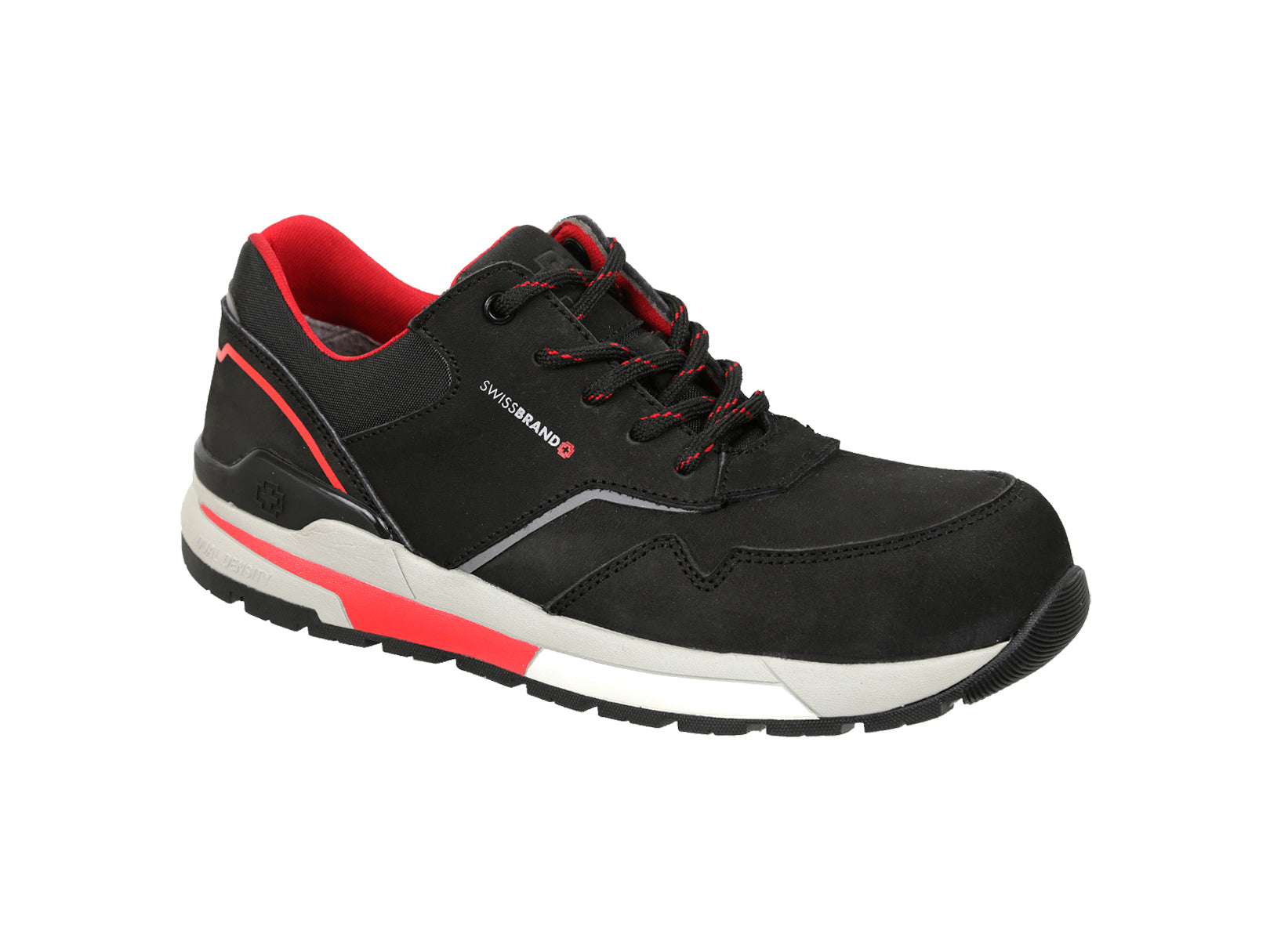 safety shoes men swissbrand black