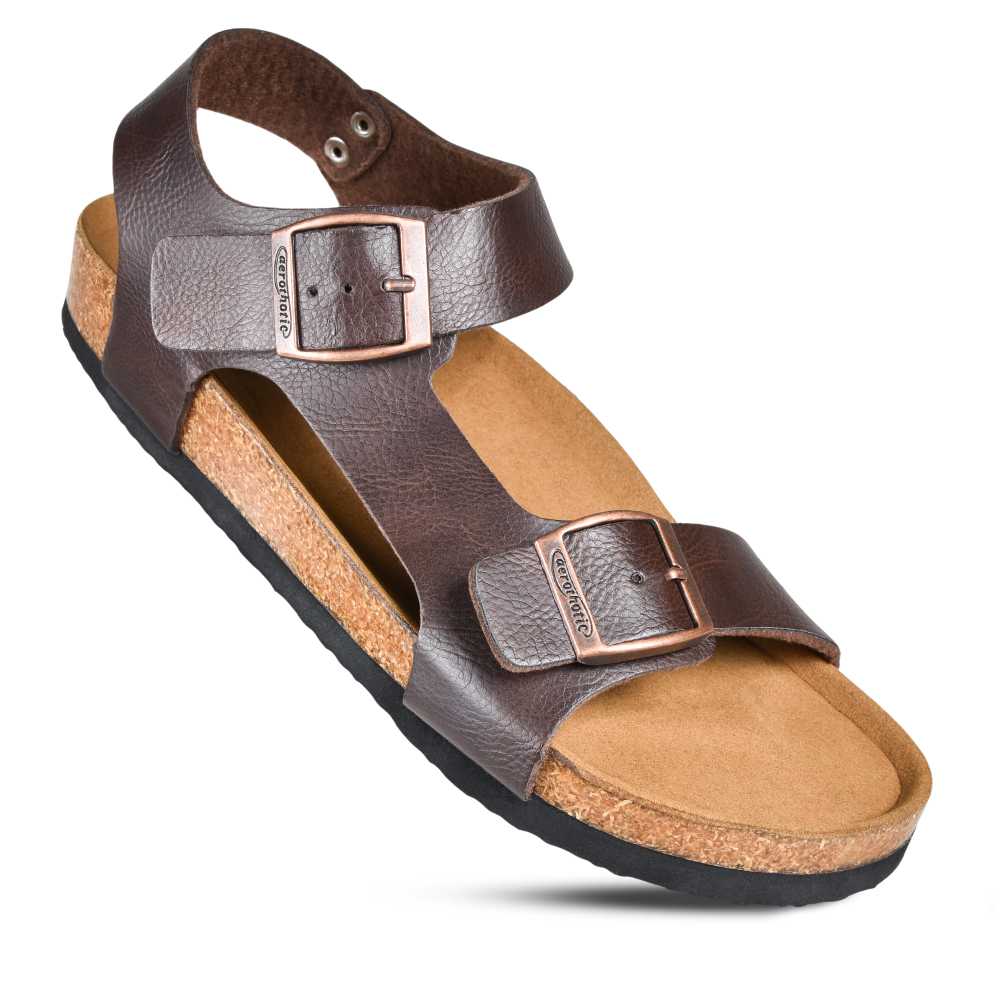 Women's Sandals Amulet Brown