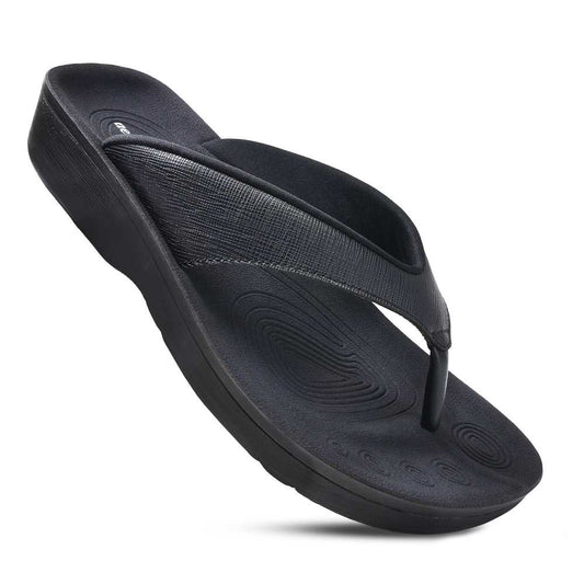 Women's Sandals Matt Gloss Black