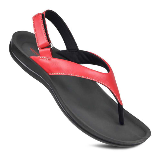 Women's Sandals Aura Red