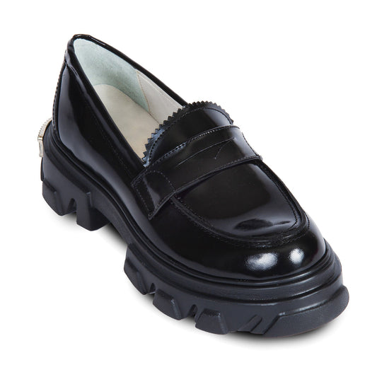 Plain Loafer Leather Shoes By URBNKICKS