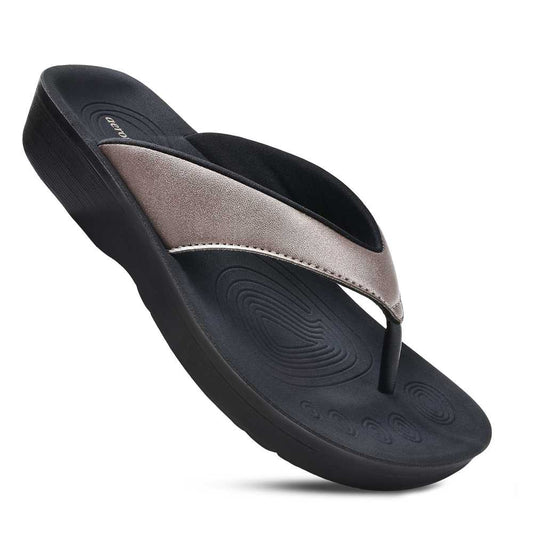 Women's Sandals Pearly Fume Brown