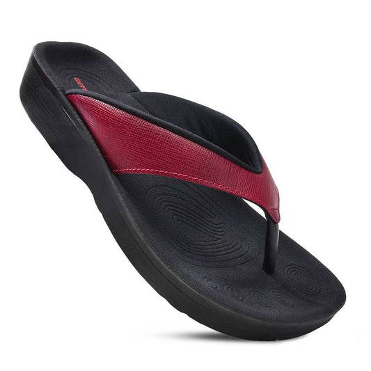 Women's Sandals Matt Gloss Wine