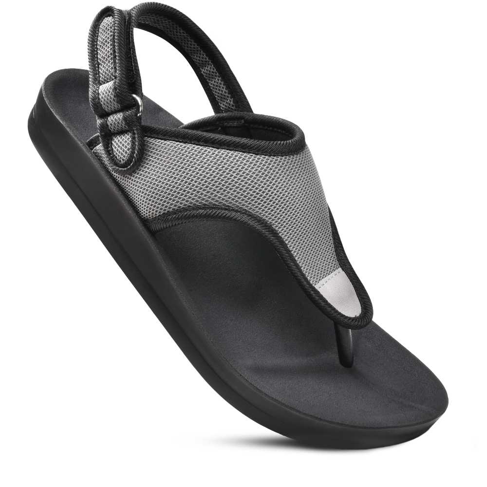 Women's Sandals Coral Grey