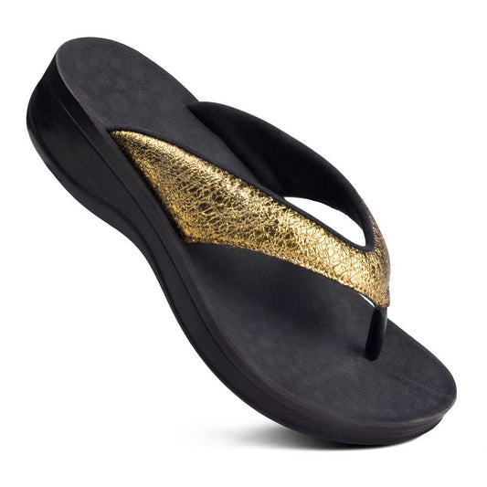 Women's Sandals Sequin Brown